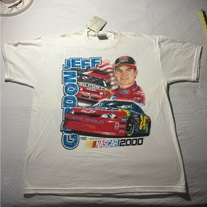 SOLD Vintage Y2K 2000 Jeff Gordon NASCAR Winston Cup white t shirt